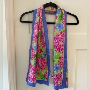 Vintage Lilly Pulitzer Silk Scarf
